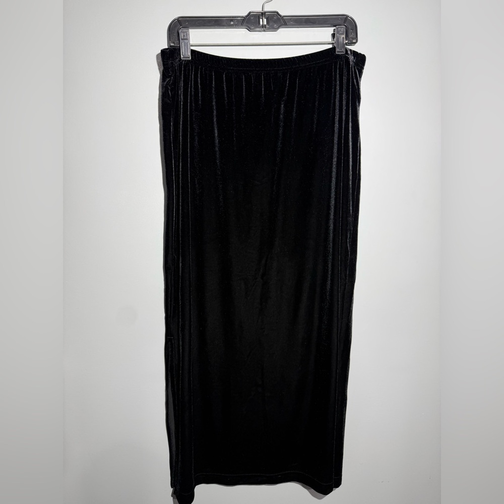 Briggs‎ New York Black Maxi Skirt